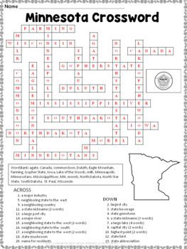 The Crossword Solver found 30 answers to "southeastern minnesota city", 5 letters crossword clue. . City in central minnesota crossword clue